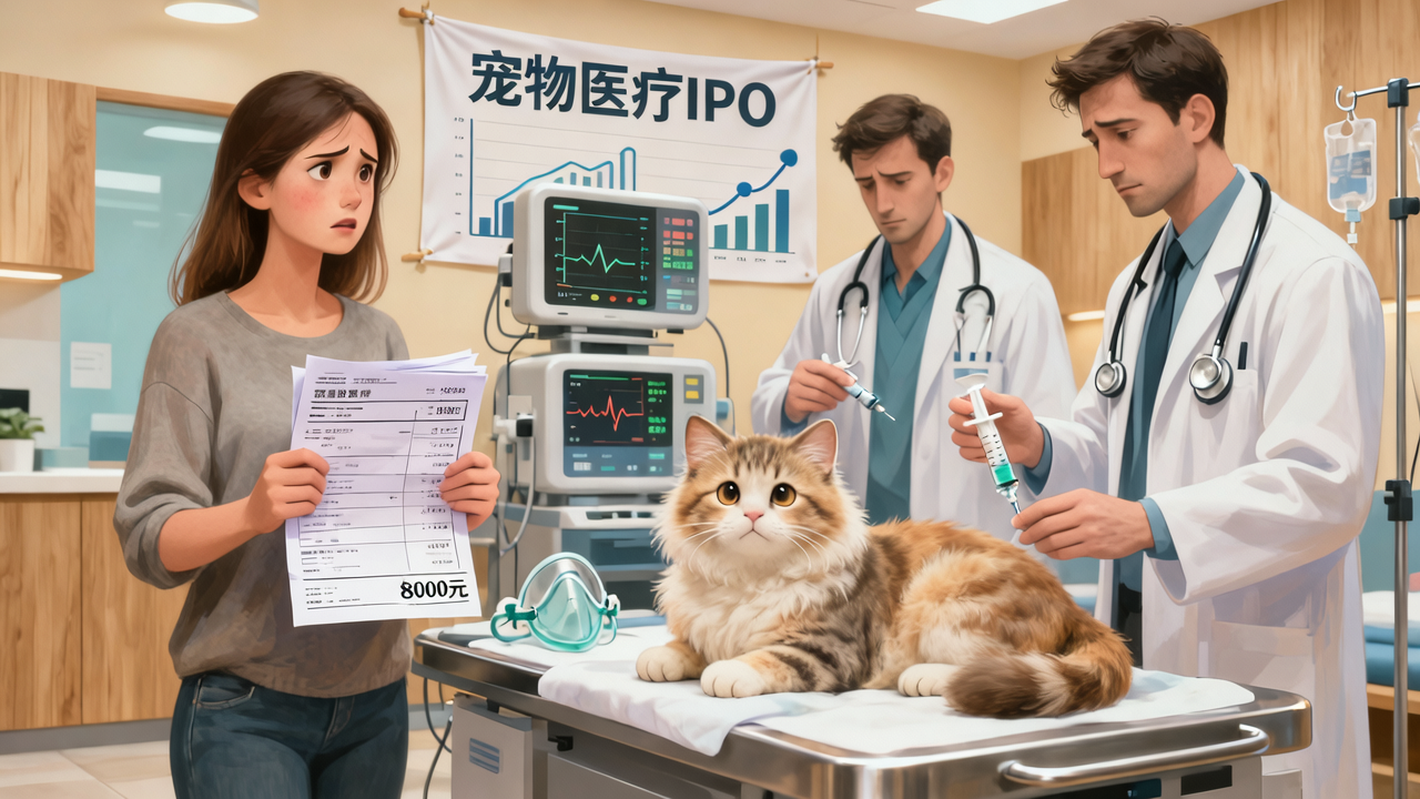 當(dāng)“毛孩子”面臨8千元生死線，鏟屎官能否托舉起首個(gè)寵物醫(yī)療IPO？