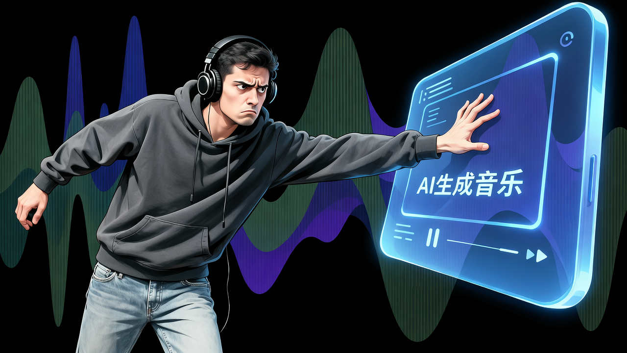 别再给我推AI音乐了