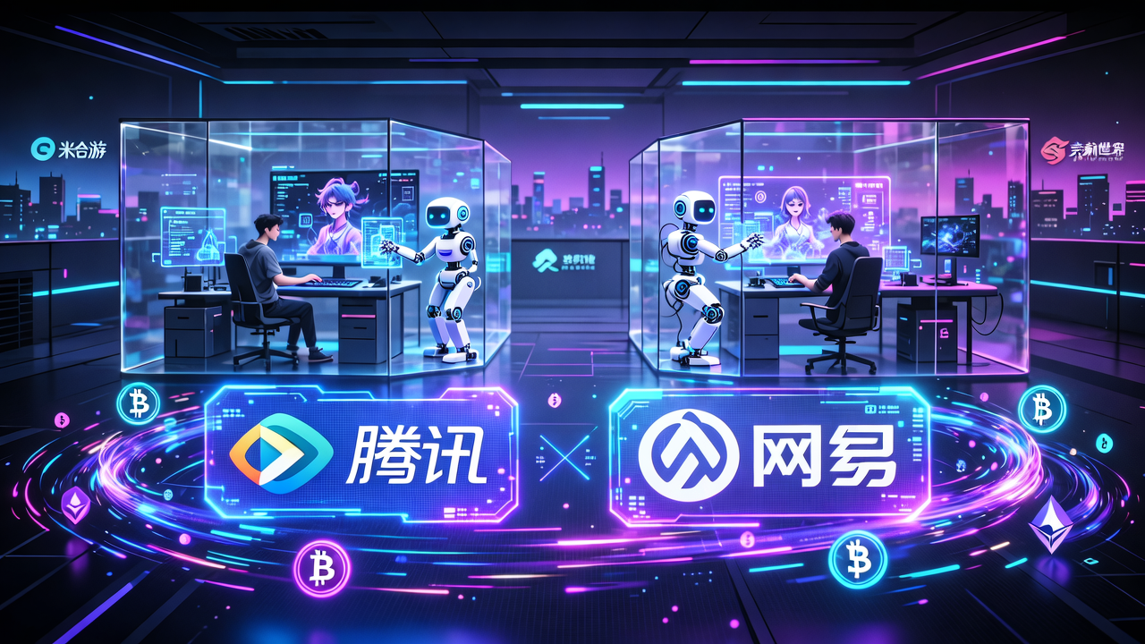 AI开始替游戏厂商赚钱：腾讯的算盘、网易的执念、中腰部的生死局