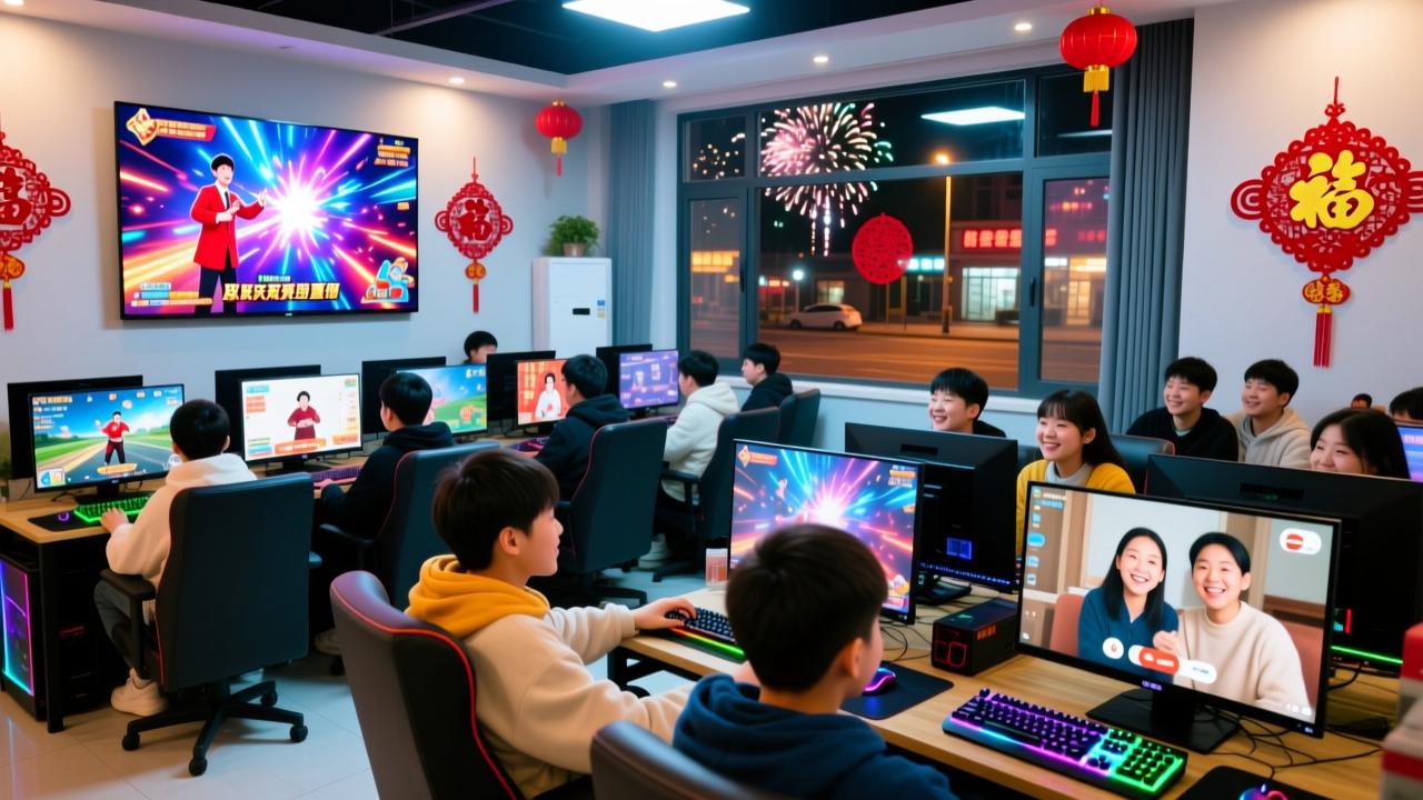 春节假期县城网吧人气旺，网吧又是一门好生意了？