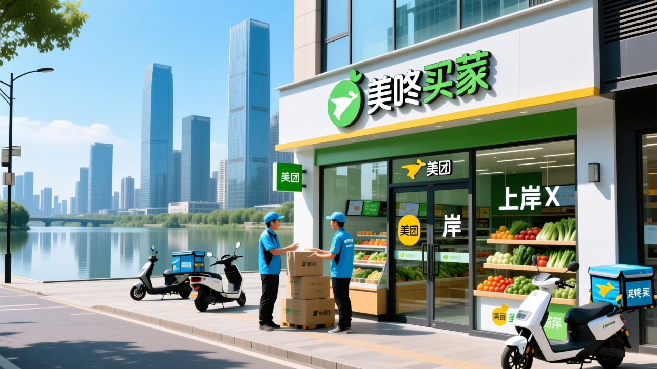 7.17亿美元收购背后：美团战略补位，叮咚上岸寻路