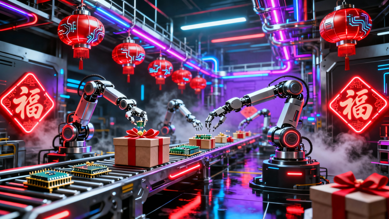 这个春节，机器人疯狂打工