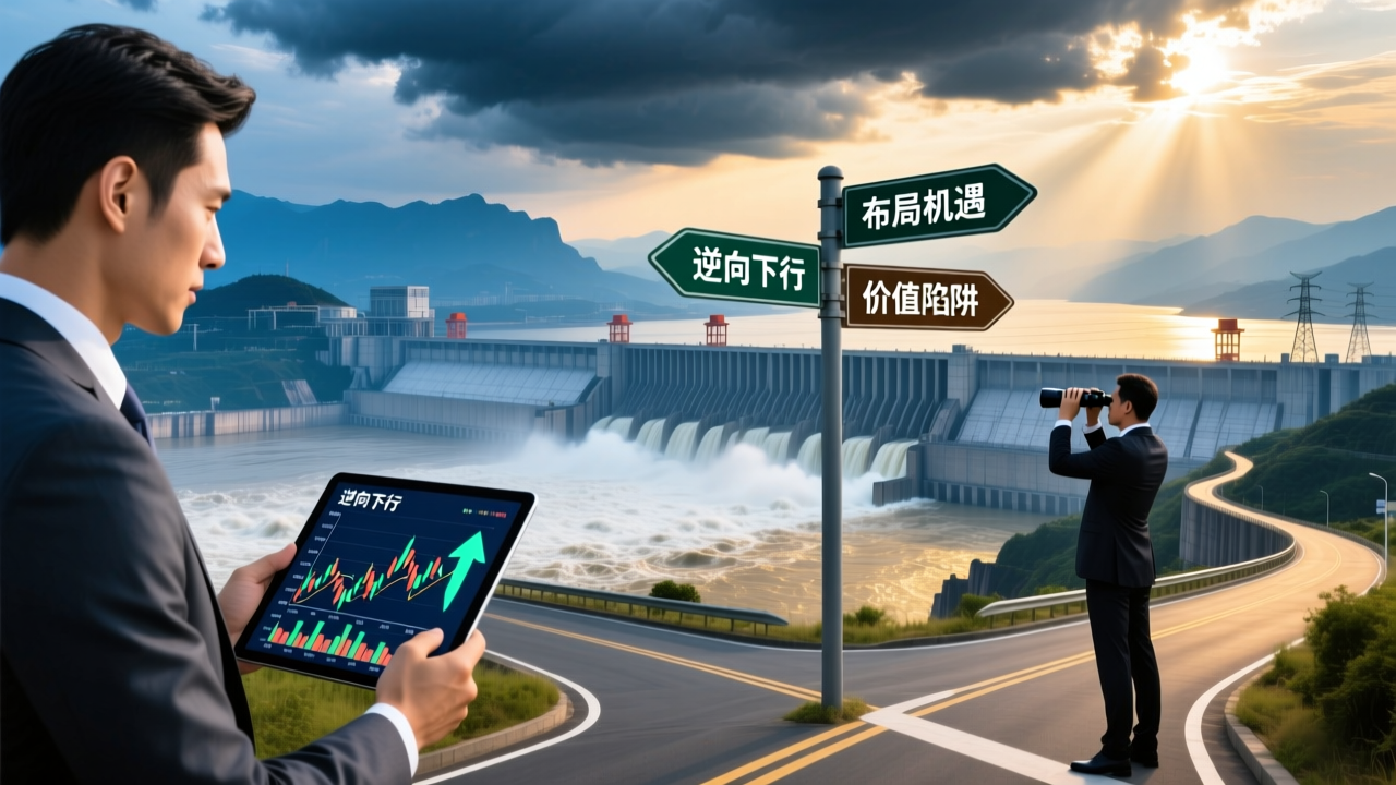 长江电力“逆向”下行，是布局机遇，还是价值陷阱？