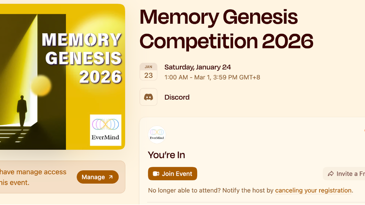 EverMind Launches a Memory Platform and an $80,000 Global Competition With the Aim to End Agentic Amnesia