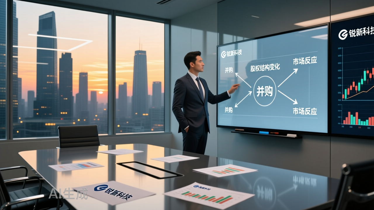锐新科技易主半年谋并购：停牌前股价大涨，标的现突击入股｜并购一线