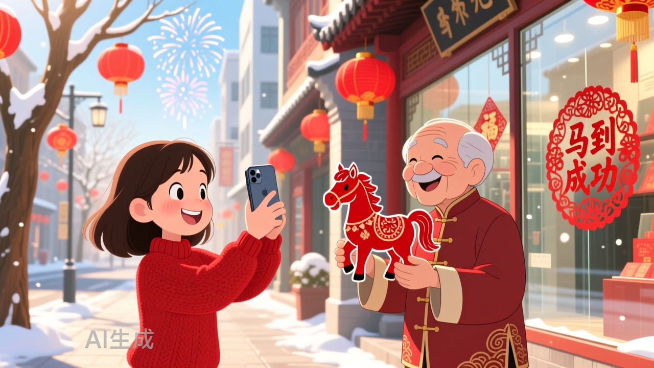 当马年品牌短片只剩“谐音梗”......