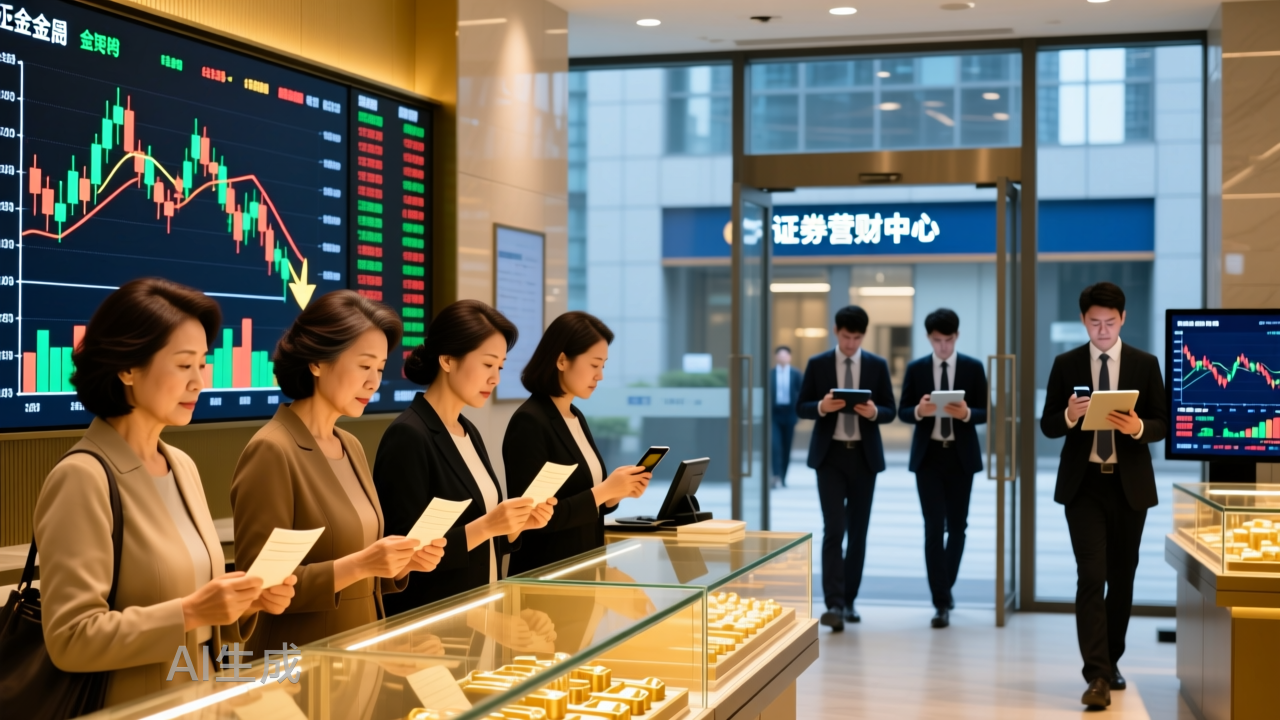 金银震荡144小时：大爷大妈排队「抄底」