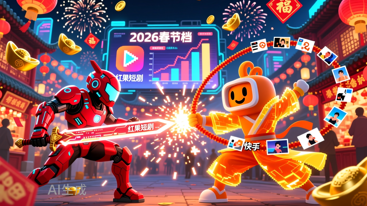 2026短剧春节档：红果大战快手，谁能拿下头彩？