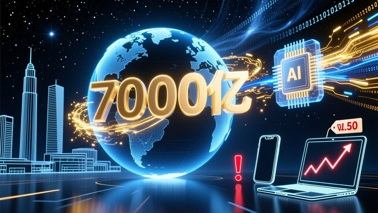 AI投资狂潮席卷全球：中美巨头砸7000亿美金，芯片人才告急，消费电子涨价在即