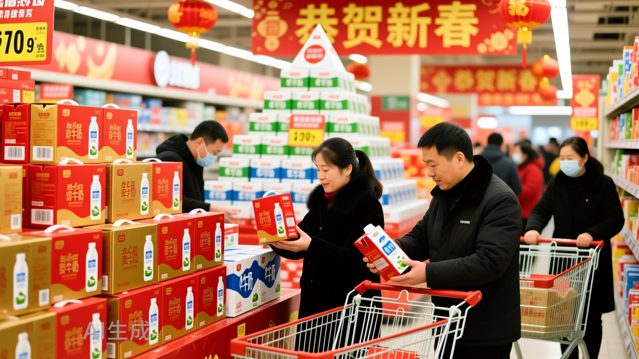 乳企春节大考，谁能一“马”当先？