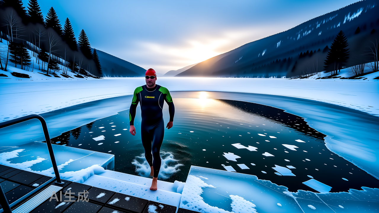 噗通，跃入17摄氏度以下的冬泳江湖