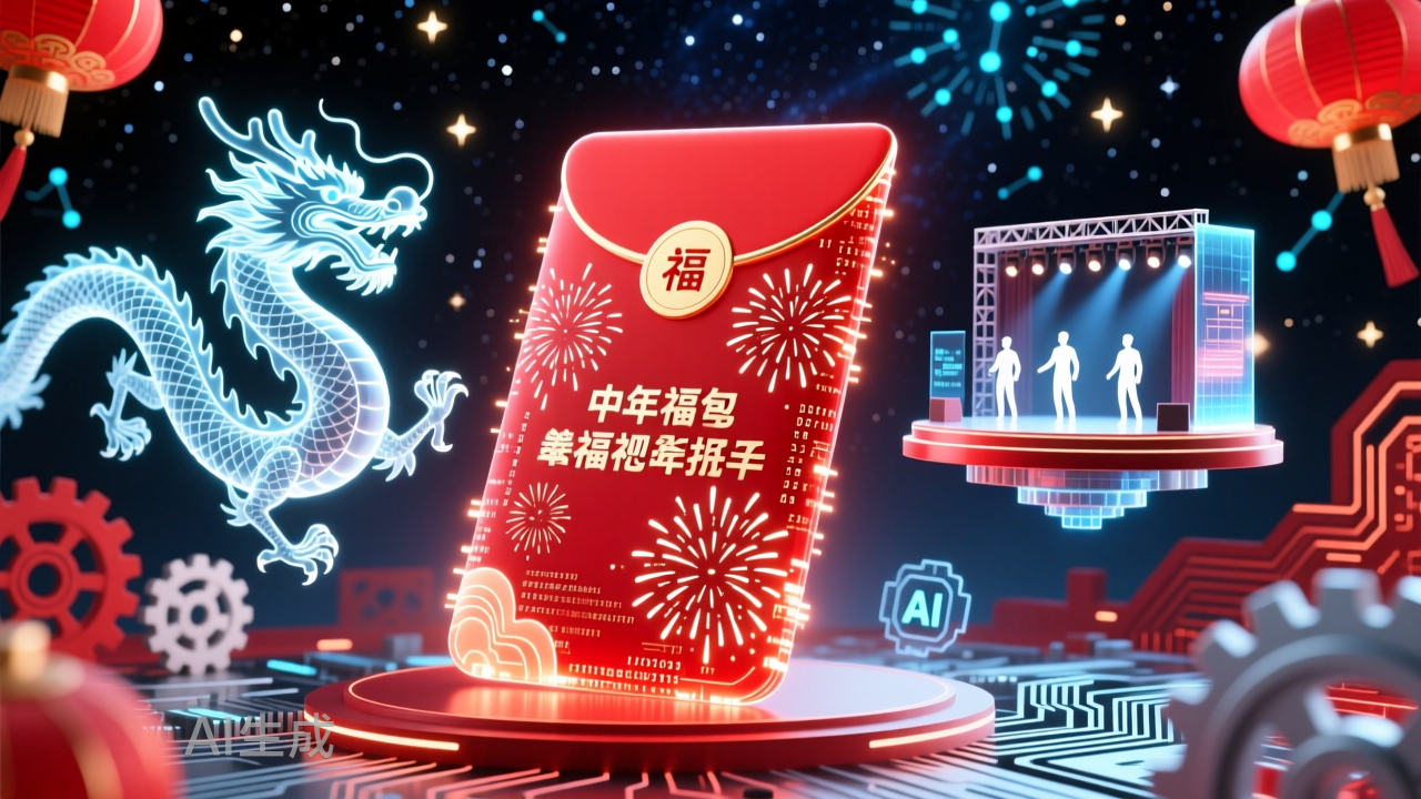 上新、发红包、上春晚……这个春节，AI太忙