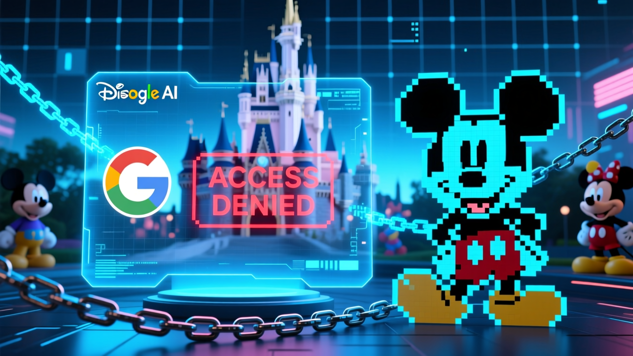 谷歌AI拒生迪士尼角色：版权博弈引发行业连锁反应