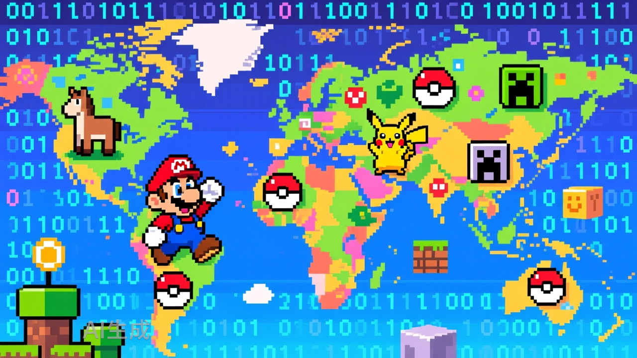 全球游戏市场，都被长青游戏统治了