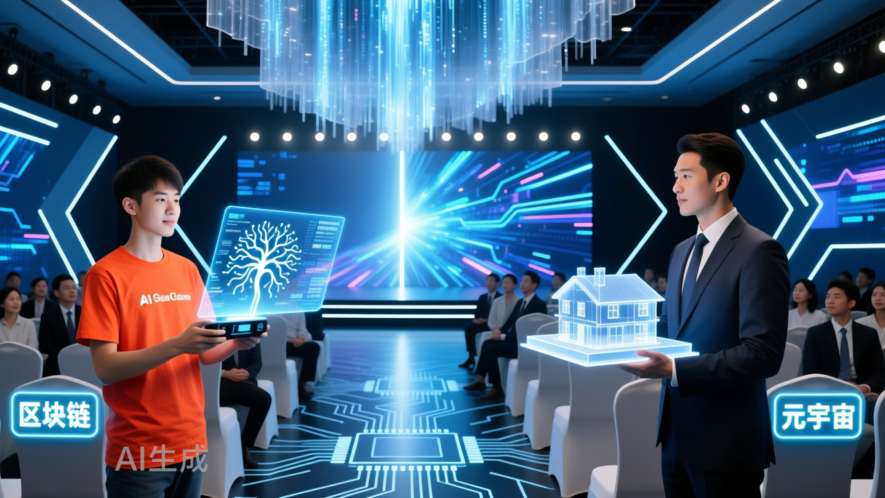 科技新贵们，年会不能停