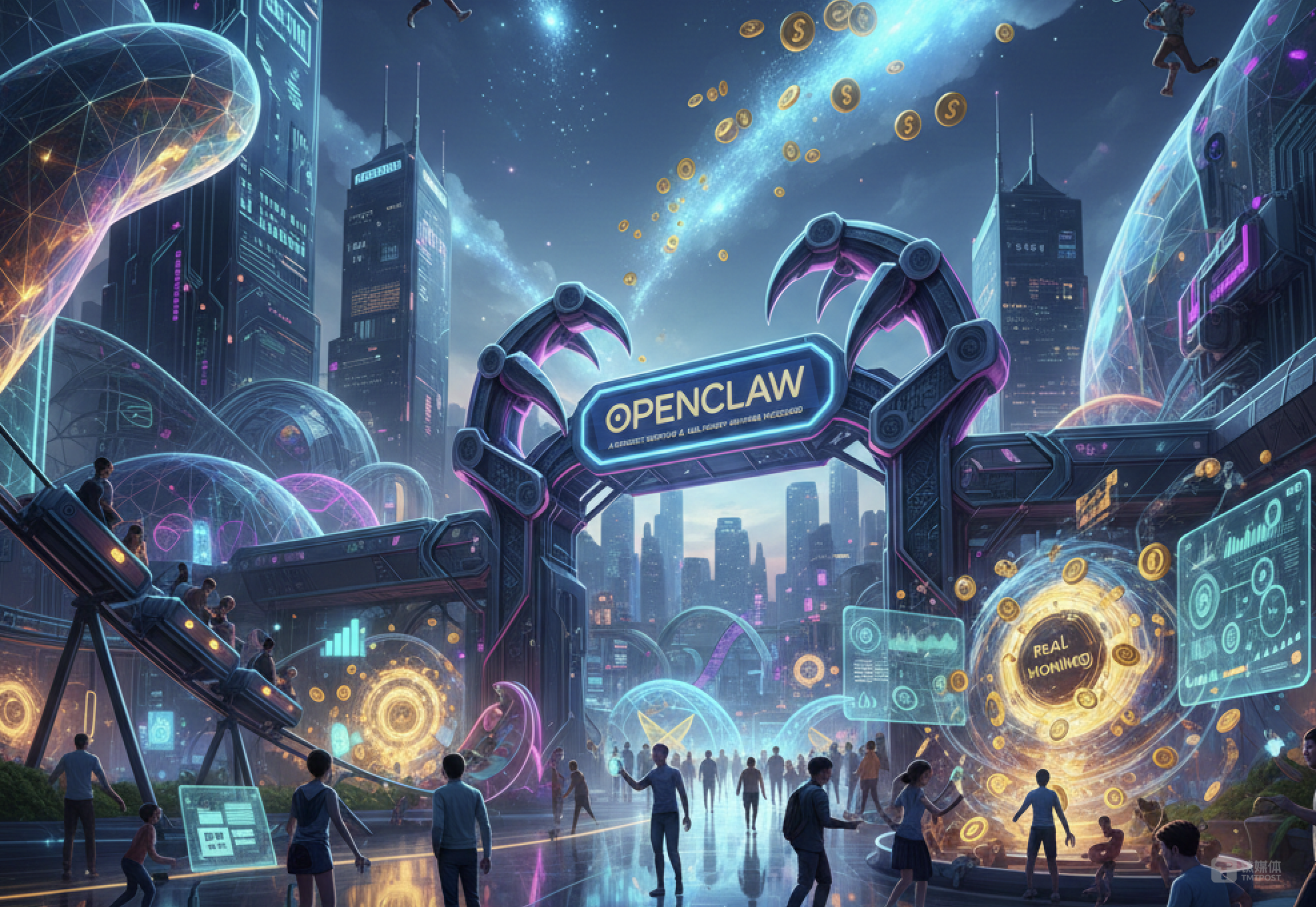 OpenClaw，AI抽象创业与真实搞钱游乐场｜AGI深度