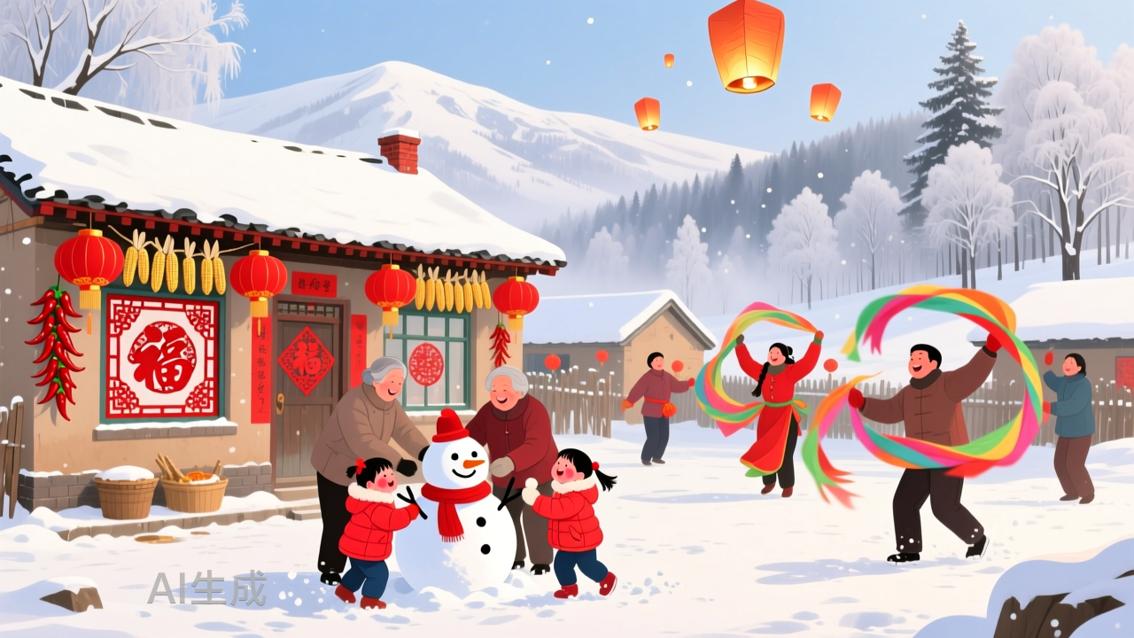 “年味”越来越淡？去吉林过春节悄悄爆火