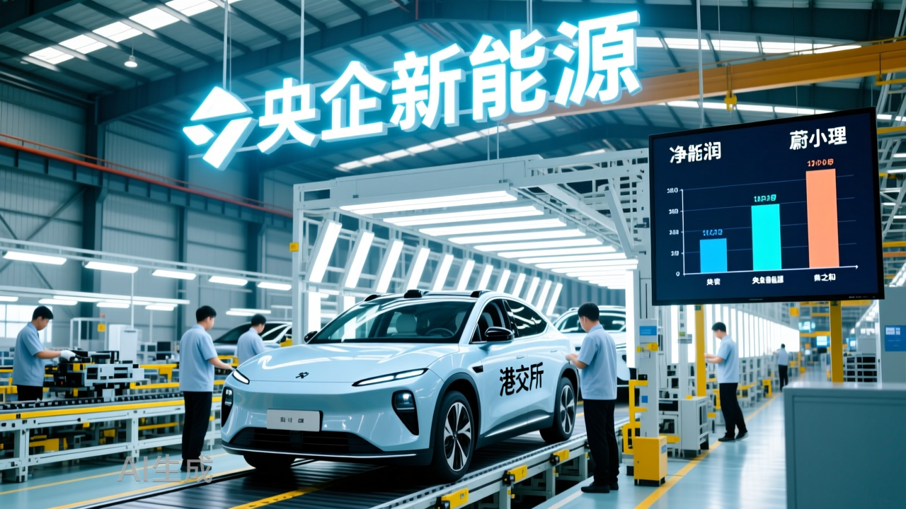 净利干翻蔚小理总和，央企新能源第一股的港交所倒计时
