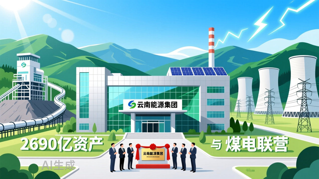云南省能源集团揭牌：2700万吨煤与2600万千瓦电的“婚礼”
