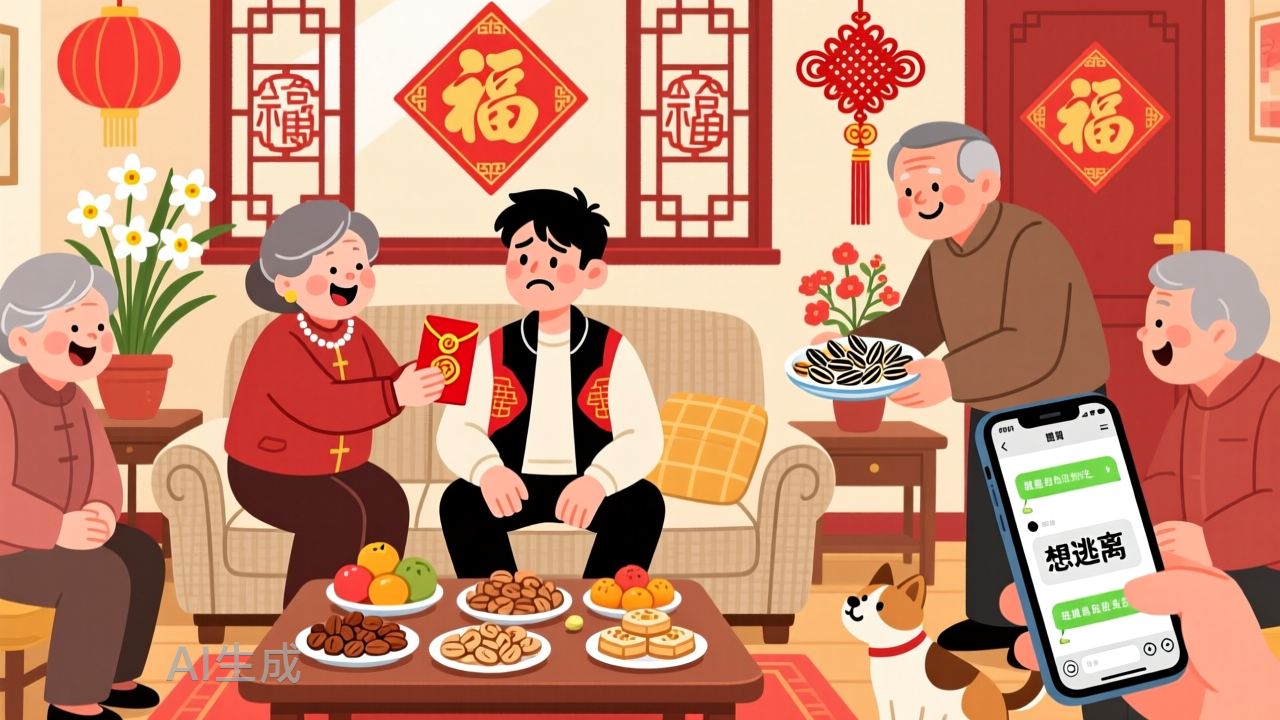 春节走亲戚，年轻人“反向教育”长辈