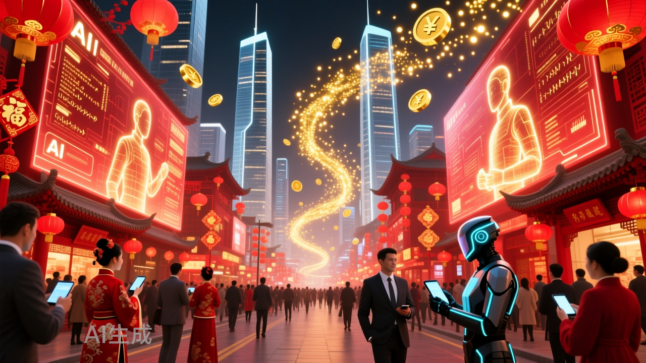 春节狂飙，中国AI快进到“半人马时代”