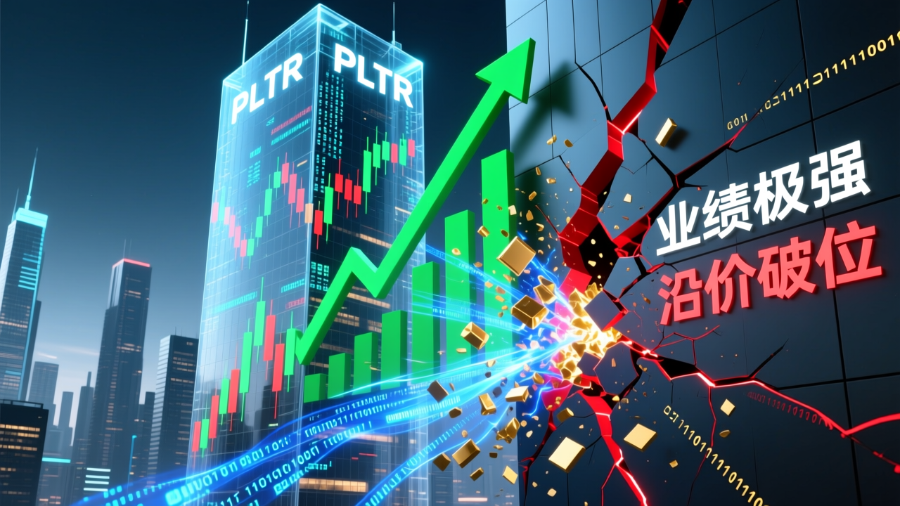 业绩极强，股价破位：Palantir 撕开了“AI应用层”的最残酷真相