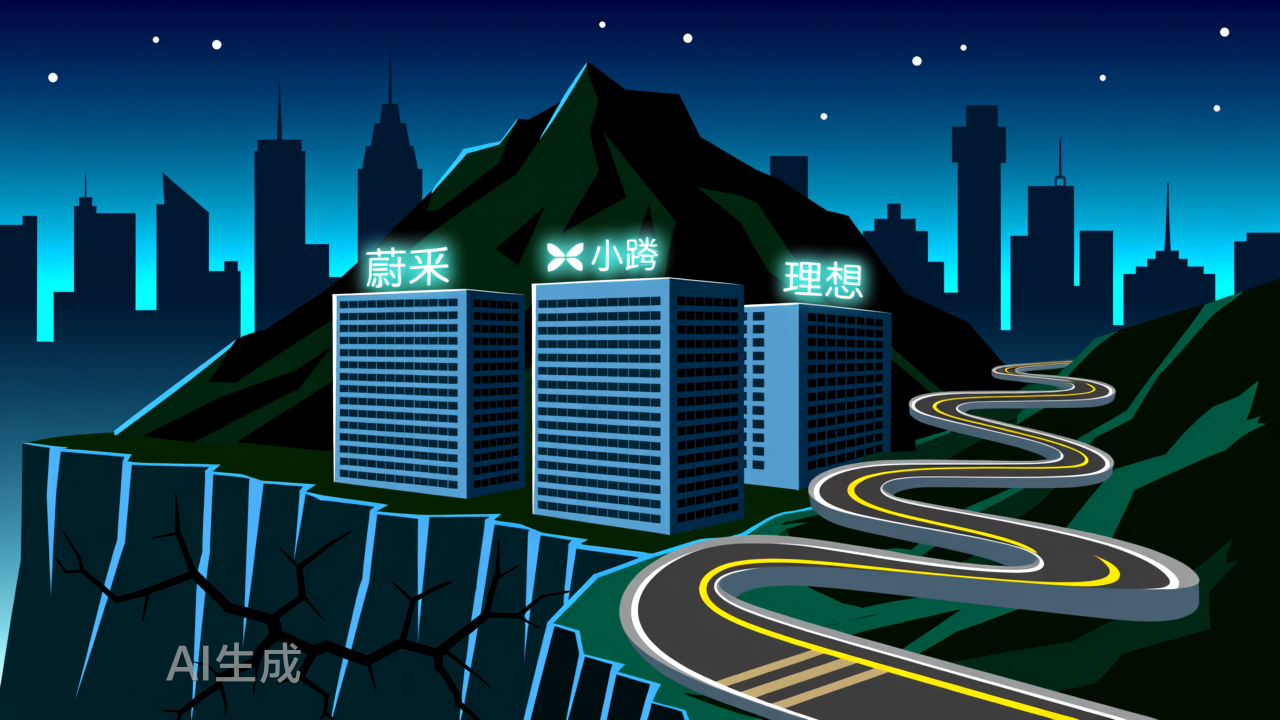 蔚小理，上不去，下不来