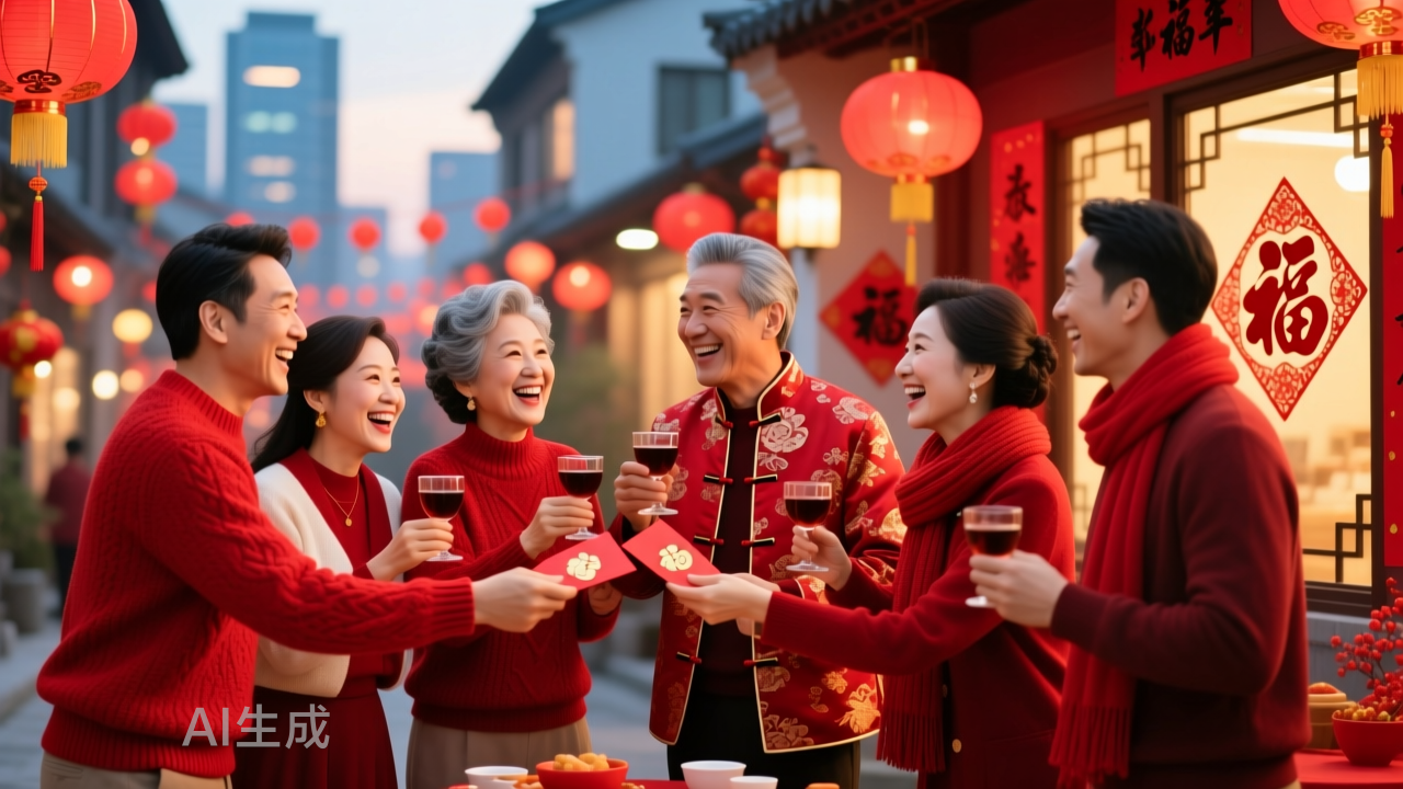 《一家三口在同班》春节档突围，群像成为短剧爆款密码？