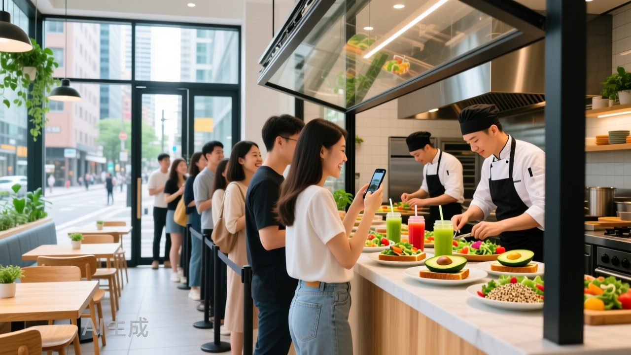 翻台15轮、月入上百万，商场负一层的“漂亮饭”杀疯了