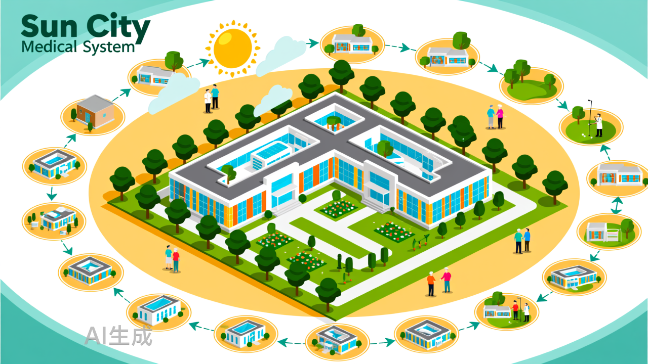 全美最成功养老社区Sun City，花65年时间搭建医护体系，破解3万老人医疗难题