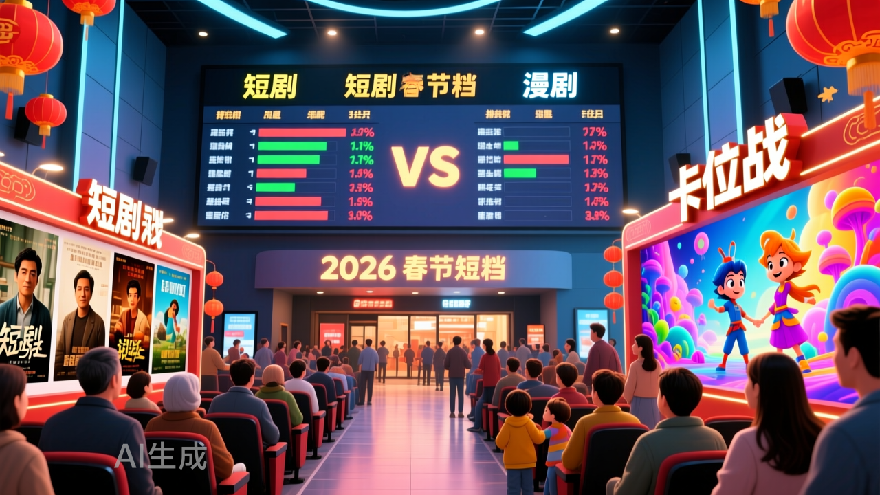 短剧春节档，漫剧上C位？