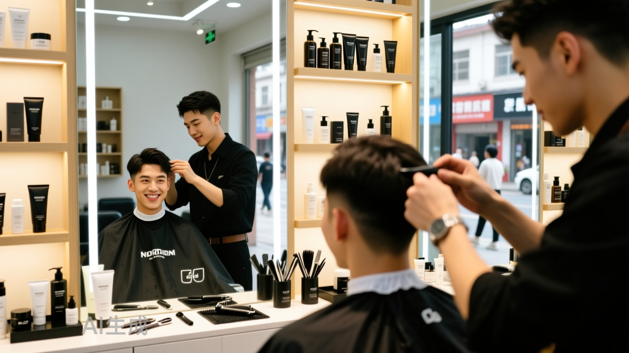 这个春节，县城男人“扎堆”涌入美容院？
