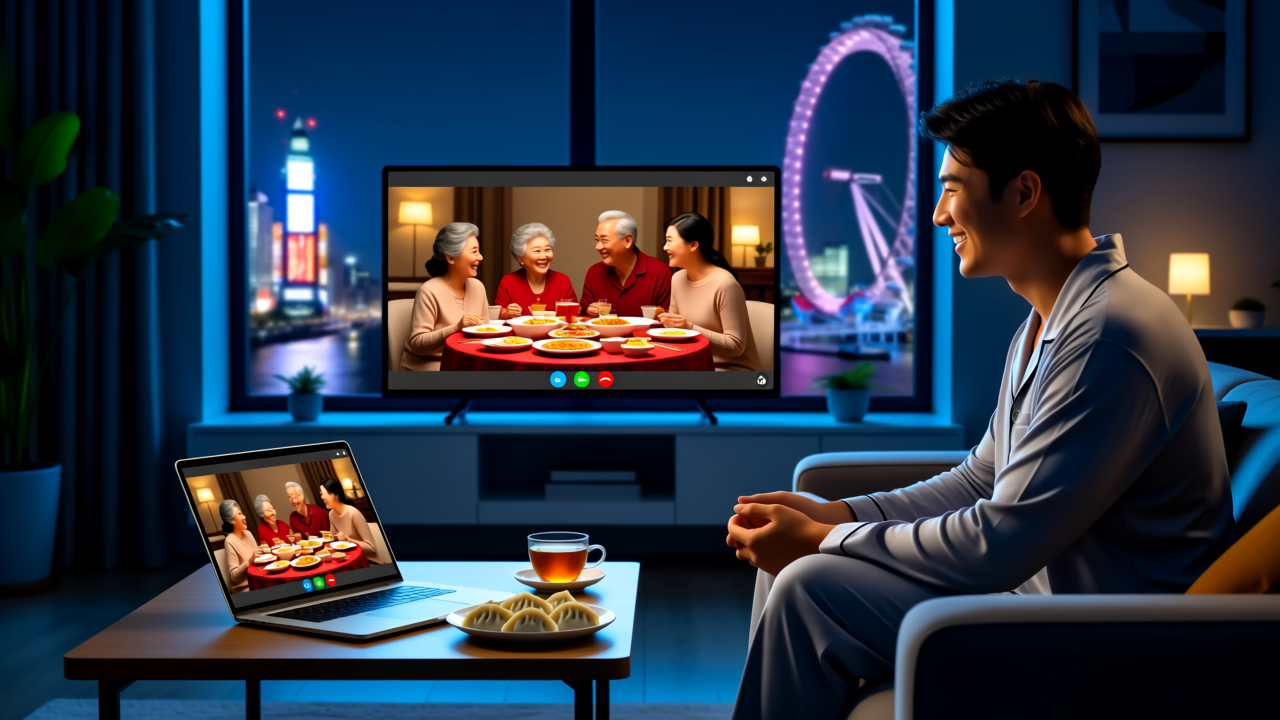 他们，与故乡不在同一个时区过年