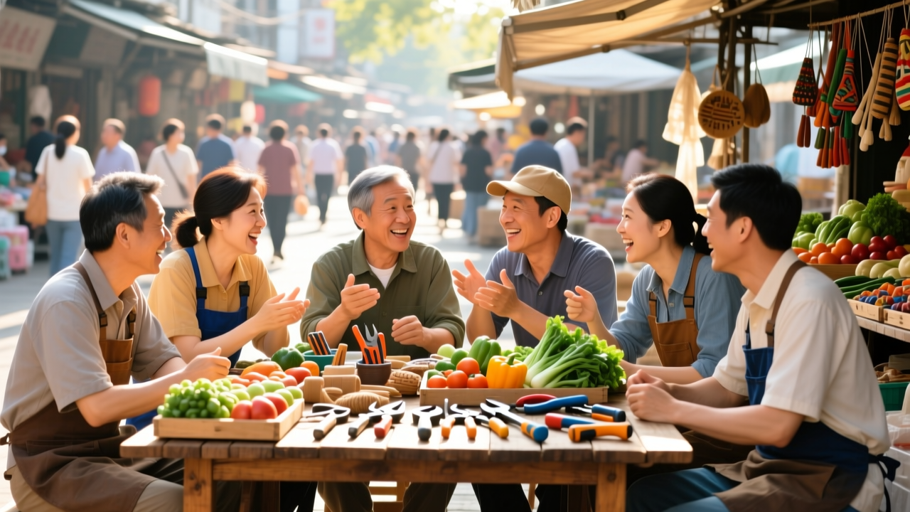 最近，我们请六个小生意人讲了讲他们这一年
