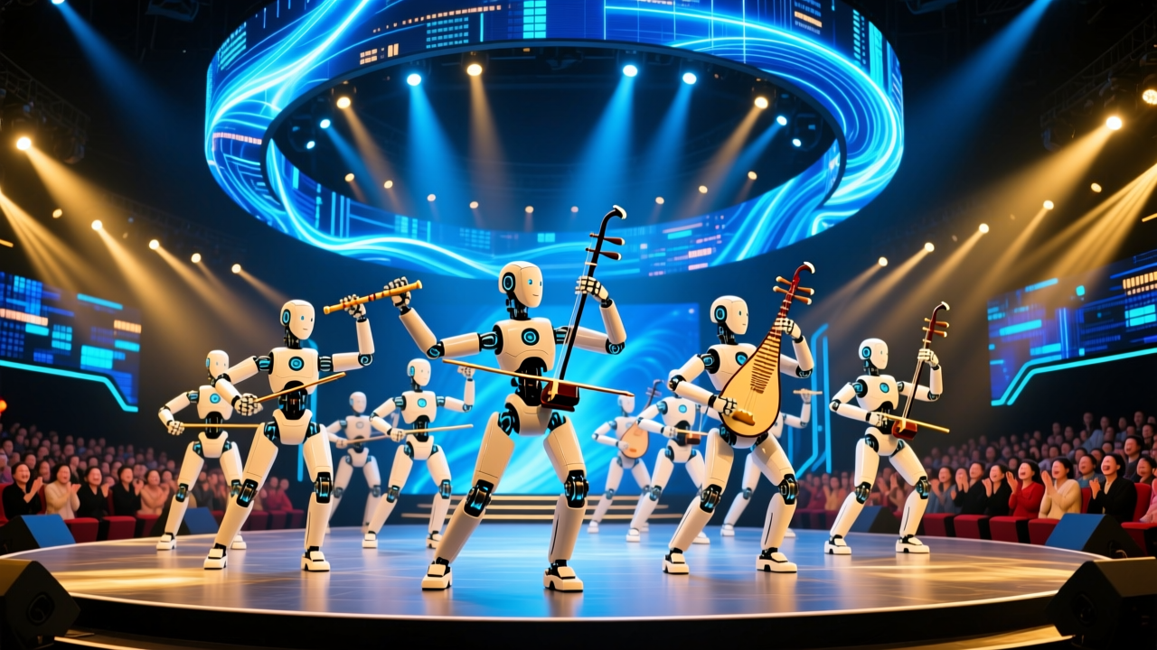 机器人集体“卷”上春晚，IPO前的“亿级”路演