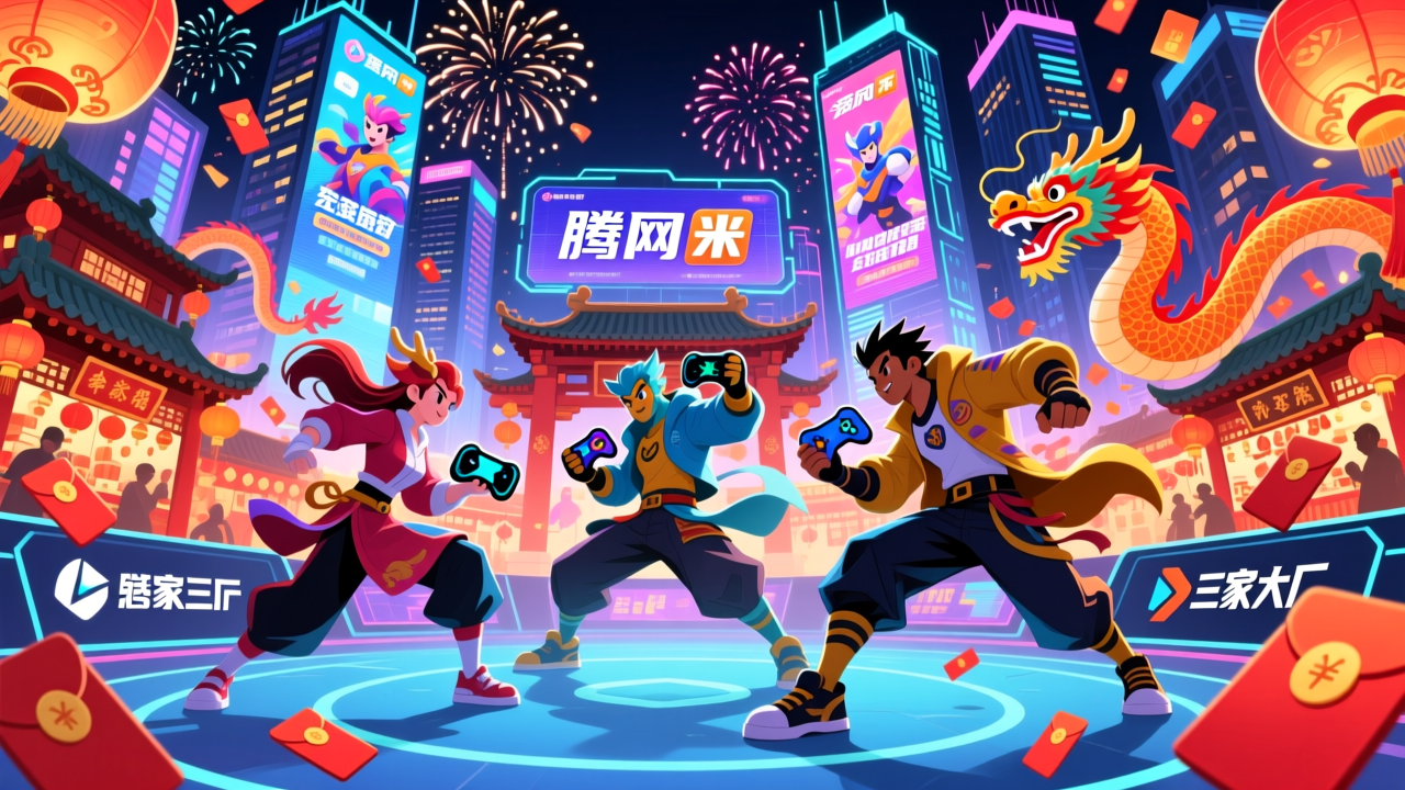 酣战春节档，“腾网米”卷出新花样