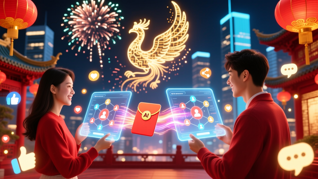 春节红包大战背后，真正的AI社交终于开始了