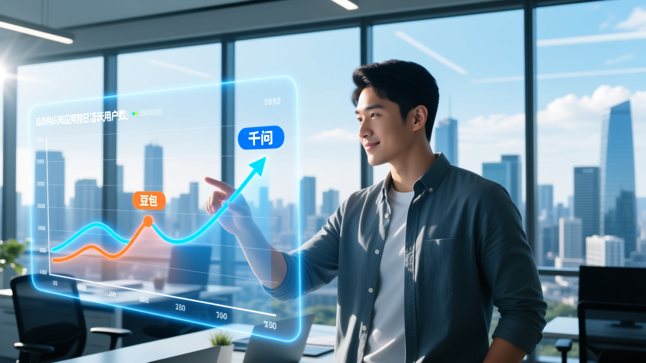 千问DAU逼近豆包，阿里等来顺风局？