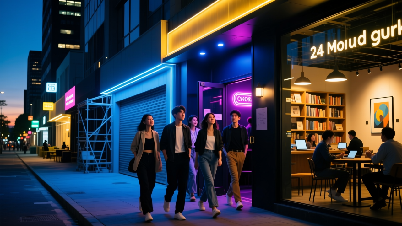 夜店走出黄金时代 ，但晚9朝5的年轻人需要新乐园