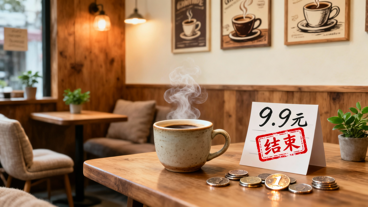 9塊9的咖啡自由結(jié)束了？