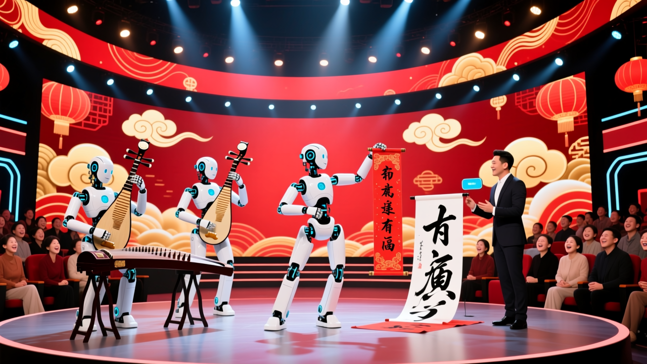 四家同台，春晚成了中国机器人产业“年检”