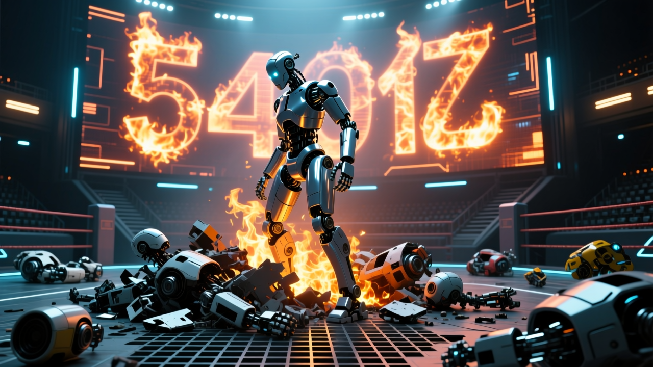 烧了540亿，机器人进入“吃鸡游戏”拐点