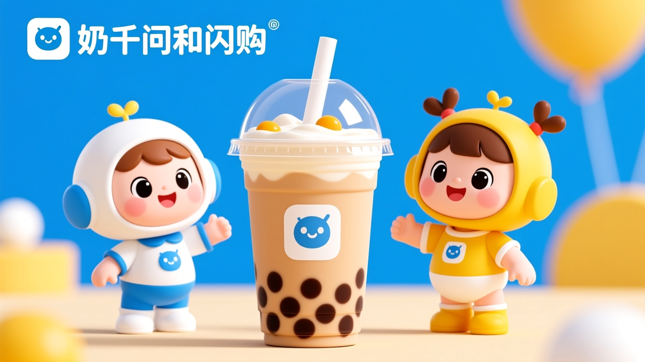 一杯奶茶，奶了千问和闪购两个娃
