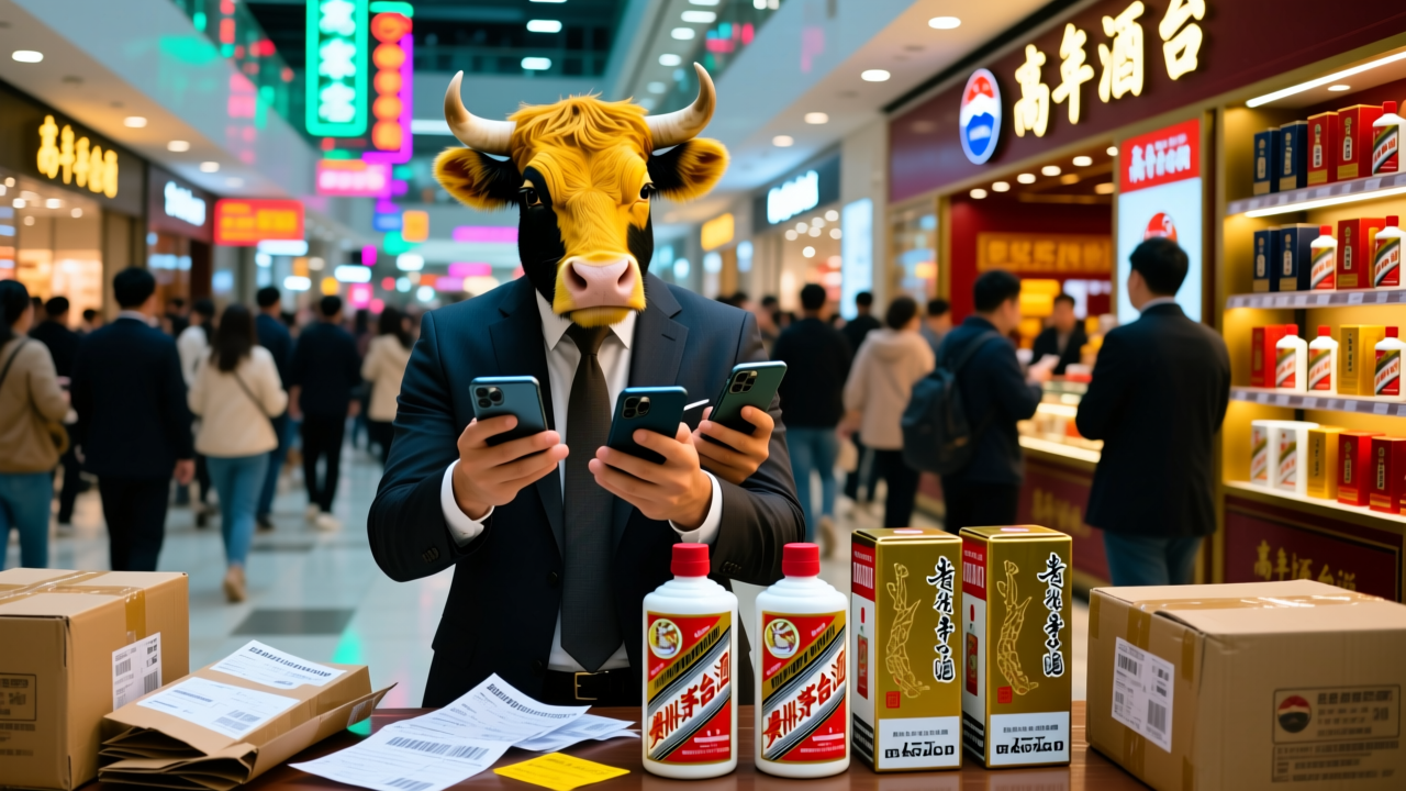 黄牛代抢生意，“推高”茅台价格？