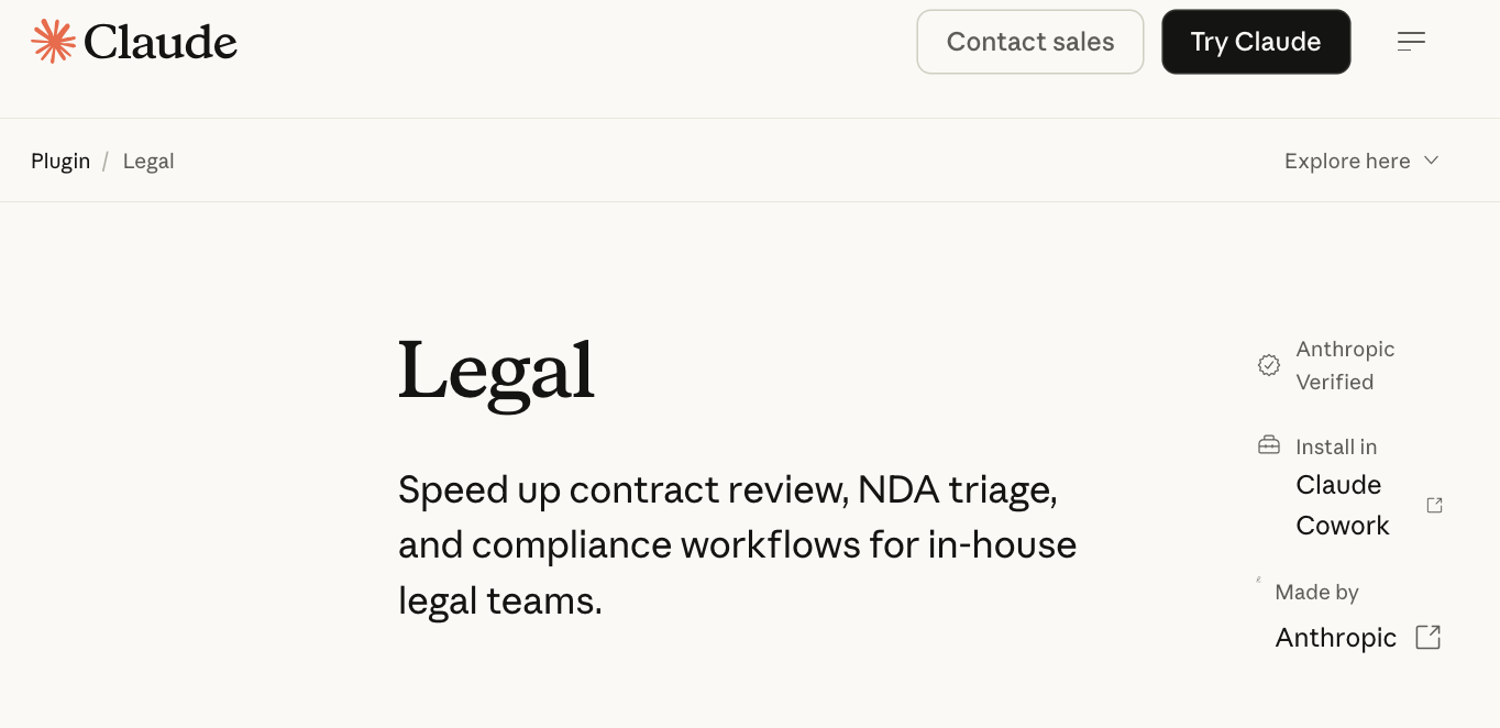 Anthropic's New AI Tool Triggers Massive Sell-off of Software Shares