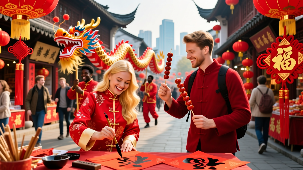 老外扎堆来华过年，入境游进入2.0时代