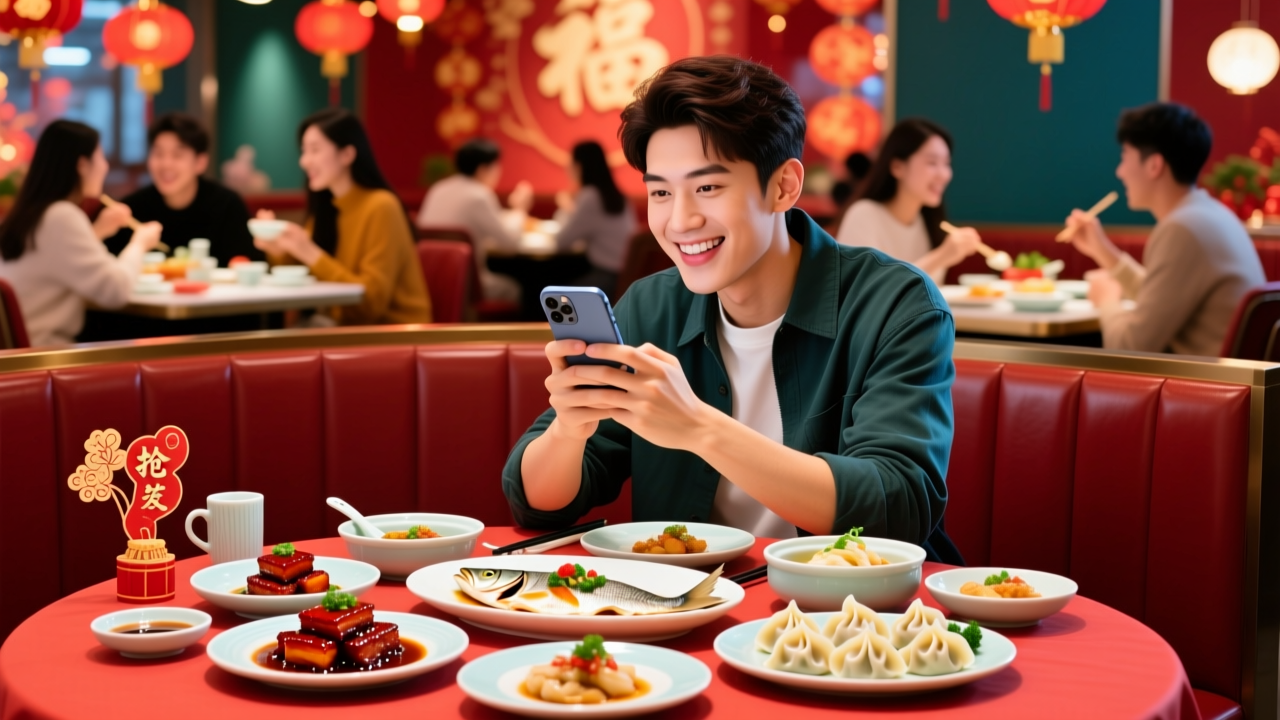 包厢靠抢，套餐变小，年轻人把马年年夜饭吃出新花样