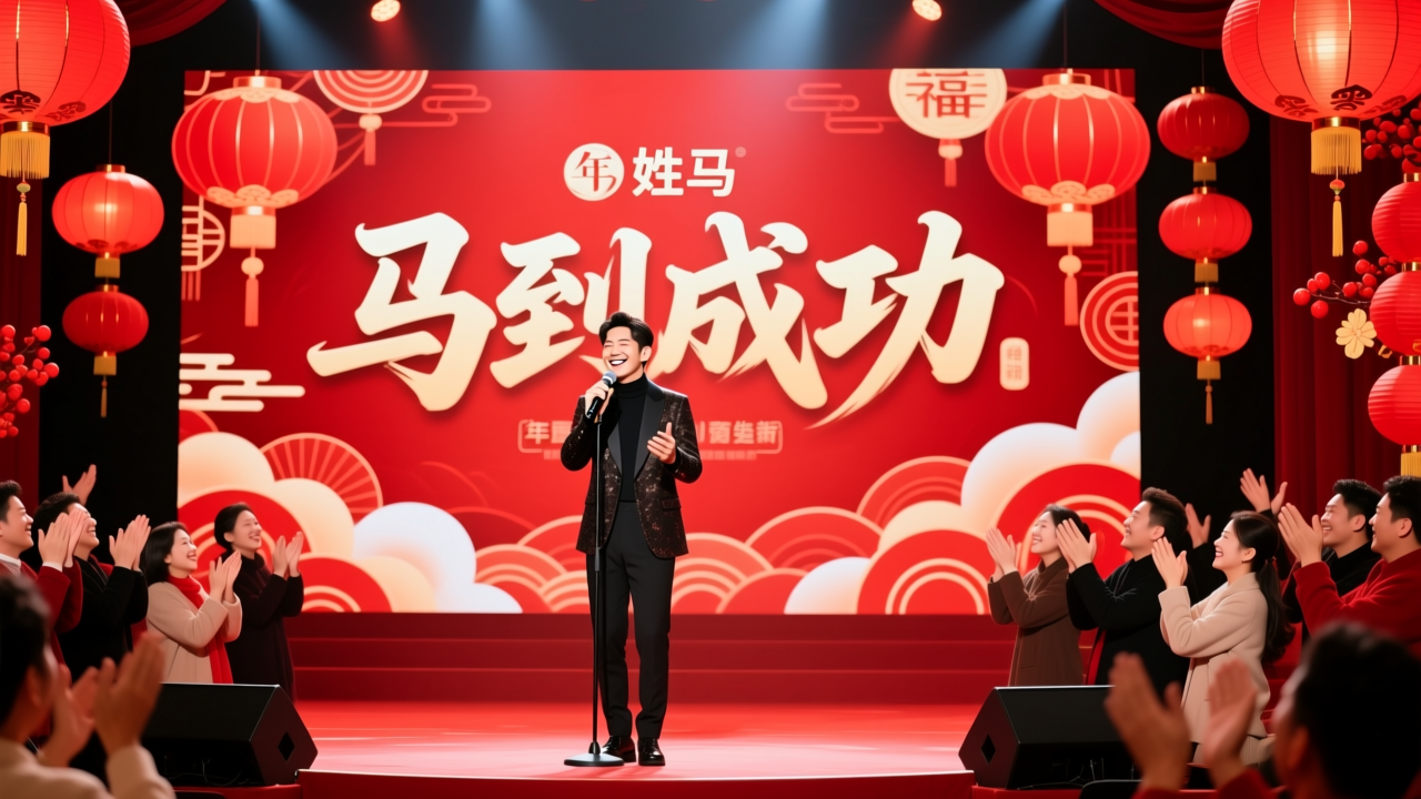 姓马的艺人不够用了，春节营销终究同质化？