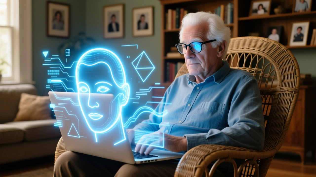 一個老人眼中的AI幻象