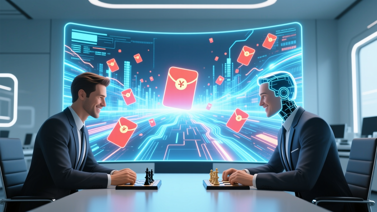 马云督战、马化腾喊话，AI红包大战谁能胜出？